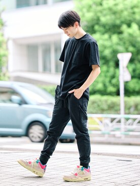 「RE:LORE（リロア）のアイテム（トップス）」を使った、RE:LORE™さん（メンズ・178cm）の秋コーディネート