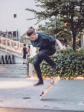 「RE:LORE（リロア）のアイテム」を使った、RE:LORE™さん（メンズ・178cm）の春コーディネート