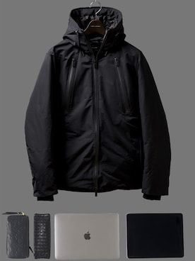 「RE:LORE（リロア）のアイテム（ダウンジャケット/コート）」を使った、RE:LORE™さん（メンズ・178cm）の冬コーディネート