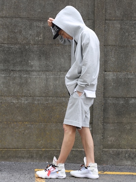 「RE:LORE（リロア）のアイテム（トップス）」を使った、RE:LORE™さん（メンズ・178cm）の夏コーディネート