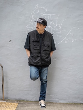 「RE:LORE（リロア）のアイテム」を使った、RE:LORE™さん（メンズ・178cm）の春コーディネート