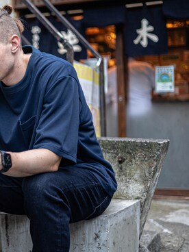 「RE:LORE（リロア）のアイテム」を使った、RE:LORE™さん（メンズ・178cm）の春コーディネート