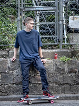 「RE:LORE（リロア）のアイテム」を使った、RE:LORE™さん（メンズ・178cm）の春コーディネート