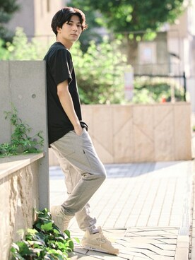 「RE:LORE（リロア）のアイテム（トップス）」を使った、RE:LORE™さん（メンズ・178cm）の秋コーディネート