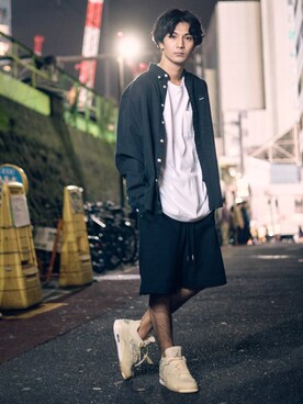 「RE:LORE（リロア）のアイテム（トップス）」を使った、RE:LORE™さん（メンズ・178cm）の秋コーディネート