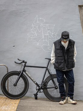 「RE:LORE（リロア）のアイテム」を使った、RE:LORE™さん（メンズ・178cm）の夏コーディネート