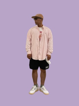 「ARMY ARMY（アーミー）のアイテム」を使った、hayaさん（メンズ・172cm）の夏コーディネート