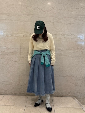 「CLEA（クレア）のアイテム」を使った、アさん（レディース・156cm）の秋コーディネート