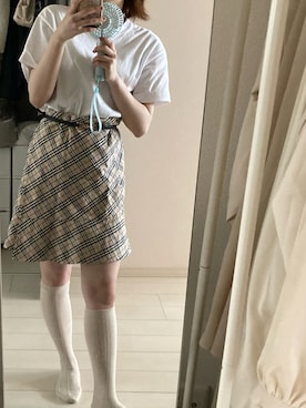 「アイテム（PC・スマホグッズ/家電）」を使った、rikoさん（レディース・159cm・20代）の夏コーディネート