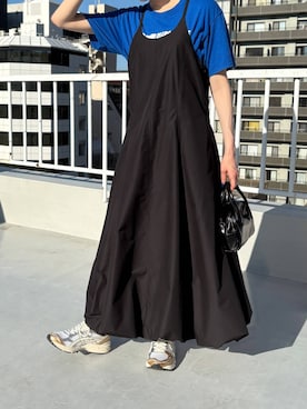 「URBAN RESEARCH Sonny Label（アーバンリサーチサニーレーベル）のアイテム（ワンピース/ドレス）」を使った、スズノさん（レディース・162cm）の夏コーディネート