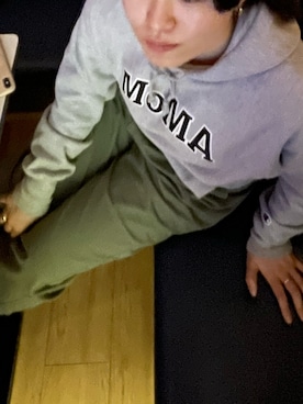 しゃかりき・リラックスさん（レディース・159cm）の春コーディネート