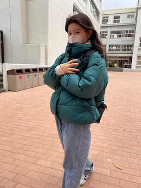 しゃかりき・リラックスさん（レディース・159cm）の冬コーディネート