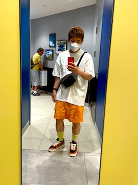 「みんなの白Tフェス」｜「アイテム（レッグウェア）」を使った、HASEさん（メンズ・172cm）の夏コーディネート