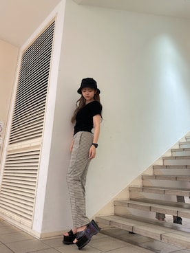 TSUBASAさん(レディース・154cm)の夏コーディネート