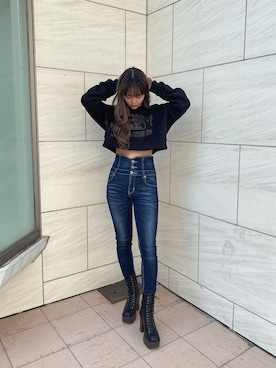 TSUBASAさん（レディース・154cm）の春コーディネート