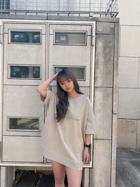 TSUBASAさん（レディース・154cm）の夏コーディネート