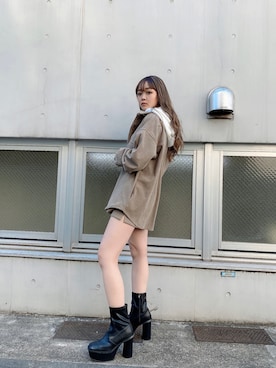 TSUBASAさん（レディース・154cm）の秋コーディネート