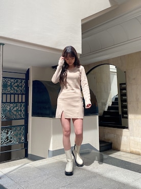 TSUBASAさん（レディース・154cm）の春コーディネート