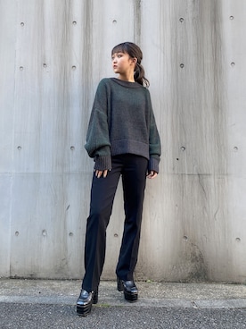 TSUBASAさん（レディース・154cm）の秋コーディネート