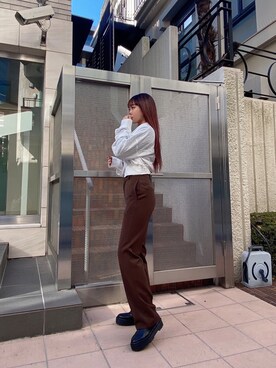 TSUBASAさん(レディース・154cm)の冬コーディネート