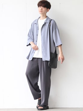 Fujino Masaruさん(メンズ・180cm)の夏コーディネート