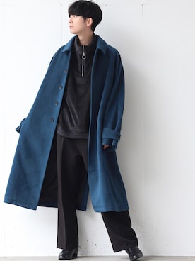 Fujino Masaruさん（メンズ・180cm）の秋コーディネート