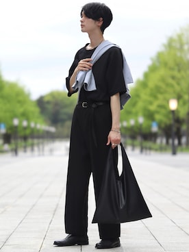 Fujino Masaruさん（メンズ・181cm）の春コーディネート