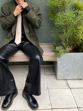 ネクタイを使った 古着女子 の人気ファッションコーディネート Wear