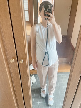 「アイテム（ヘアピン）」を使った、riiiさん（レディース・157cm）の秋コーディネート