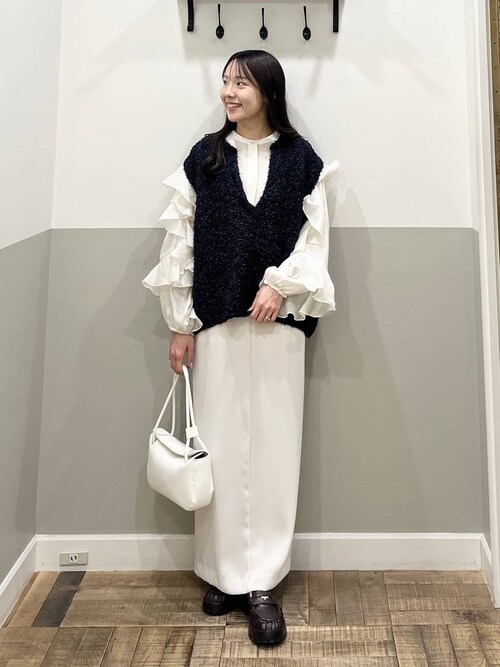 セレモニー】C*フリルスリーブブラウス（シャツ/ブラウス）｜A part by