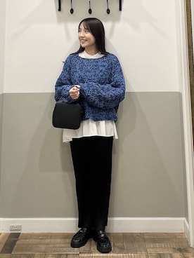 miyuさん（レディース・154cm）の冬コーディネート