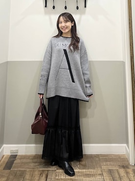 「SNAP_apart by lowrys」｜miyuさん（レディース・154cm）の秋コーディネート