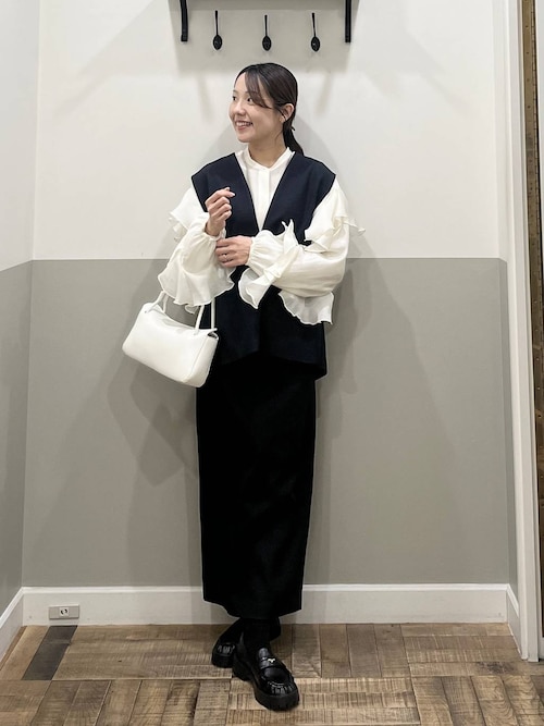 セレモニー】C*フリルスリーブブラウス（シャツ/ブラウス）｜A part by