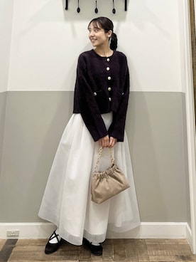 「A part by（アパートバイ）のアイテム」を使った、miyuさん（レディース・154cm）の秋コーディネート