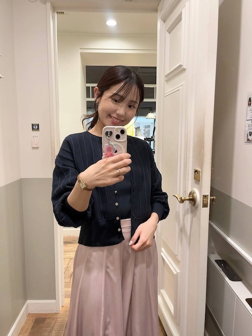 ハクプリントキリカエフレアスカート（スカート）｜A part by