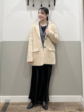 miyuさん（レディース・154cm）の冬コーディネート