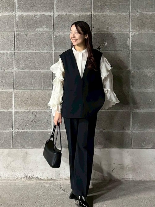 セレモニー】C*フリルスリーブブラウス（シャツ/ブラウス）｜A part by