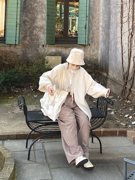 「Heather（ヘザー）のアイテム」を使った、s a k iさん（レディース・155cm）の秋コーディネート