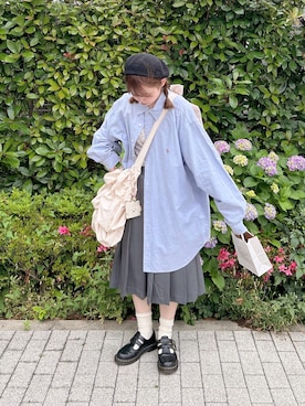 「アイテム（キャミソール）」を使った、s a k iさん（レディース・155cm・20代）の夏コーディネート