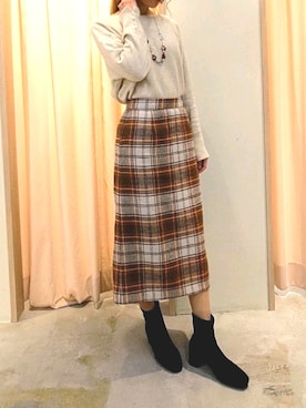 ユキさん(レディース・162cm)の秋コーディネート