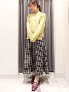 ユキさん（レディース・161cm）の秋コーディネート