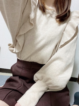 「Heather（ヘザー）のアイテム（財布/小物）」を使った、りん。さん（レディース・157cm）の春コーディネート