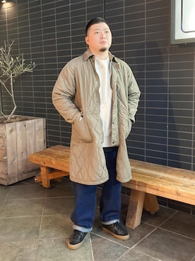 「OMNIGOD（オムニゴッド）のアイテム」を使った、D_MALL 京都さん（メンズ・167cm）の冬コーディネート