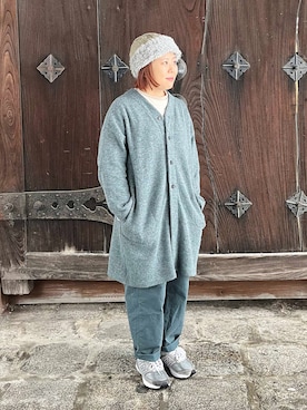 「OMNIGOD」｜D_MALL 京都さん（レディース・155cm）の冬コーディネート