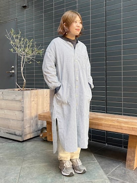 「OMNIGOD（オムニゴッド）のアイテム」を使った、D_MALL 京都さん（レディース・155cm）の春コーディネート