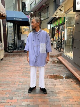 長老さん（メンズ・170cm）の夏コーディネート