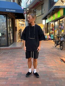 長老さん(メンズ・170cm)の夏コーディネート