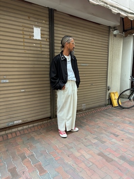 「アイテム（その他アウター）」を使った、長老さん（メンズ・170cm）の秋コーディネート