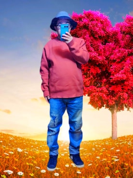 「DSQUARED2（ディースクエアード）のアイテム（パンツ）」を使った、さとし🐨相互さん（メンズ・160cm）の春コーディネート