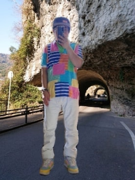 「MAD FOOT（マッドフット）のアイテム」を使った、さとし🐨相互さん（メンズ・159cm）の秋コーディネート